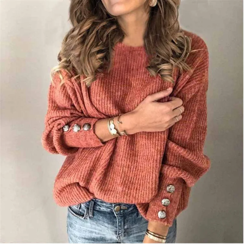 TITAME Women Knitted Sweater High Neck Knitting Solid Long Sleeve Sweaters Female Fashion Turtle Jacket | Женская одежда