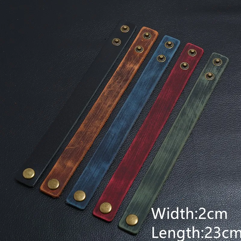 Браслет плетеный из натуральной кожи для мужчин и женщин винтажный изящный