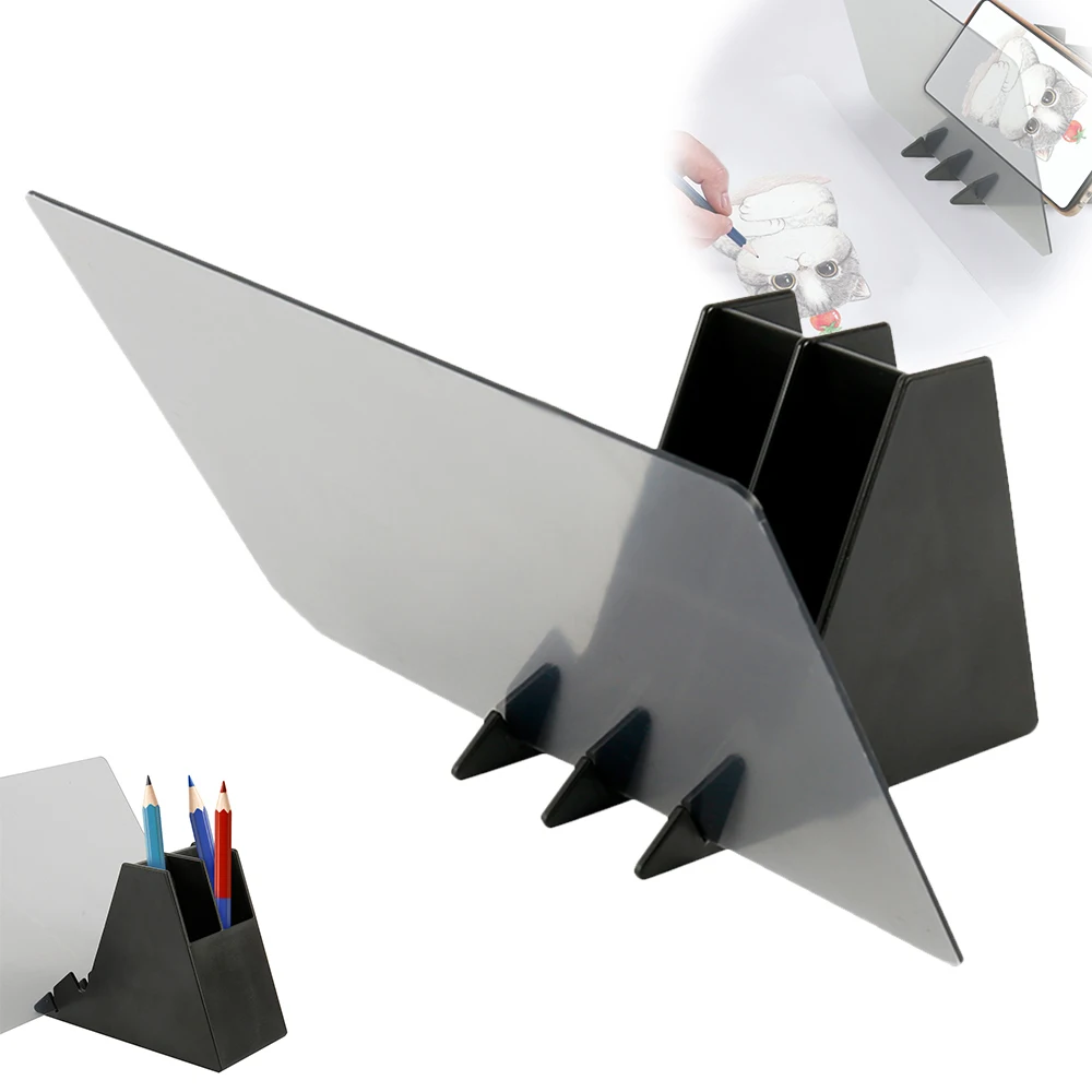 1 шт. пластиковая доска для рисования с оптическим покрытием|Ручки и кисти картин