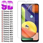 Защитное стекло 9D для Samsung Galaxy A01, A11, A21, A31, A41, A51, A71, M01, M11, M21, M31, M51, A30, A50, закаленное стекло