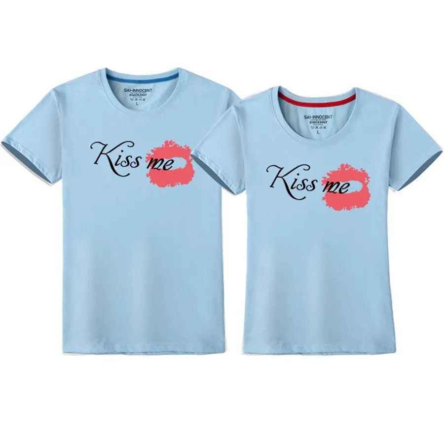 Женская футболка летняя парная Футболка &quotВлюбленные&quot для женщин