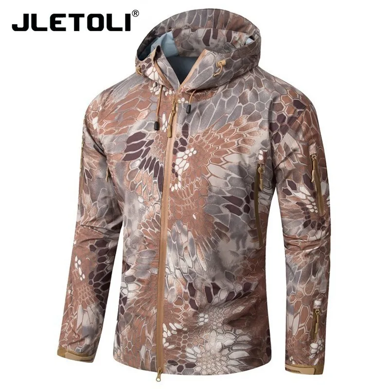 DDXMW JLETOLI, водонепроницаемая куртка, ветровка, зимняя, для улицы, походная куртка, для мужчин и женщин, пальто, ветрозащитная, жесткая оболочка, куртка, тактическая одежда - Цвет: DDXMW