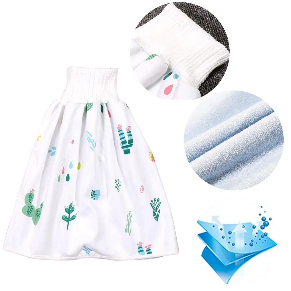 2 в 1 удобные детские подгузники для взрослых Юбка-шорты маленьких мальчиков и