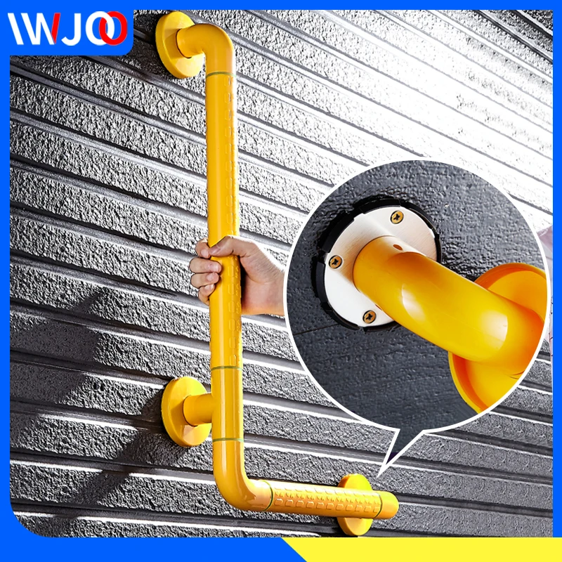 

Barrier-free Handrail Bathtub Anti-slip Safety Handle Wall Mount Stainless Steel Bathroom Shower Grab Bars for Elderly Disabled