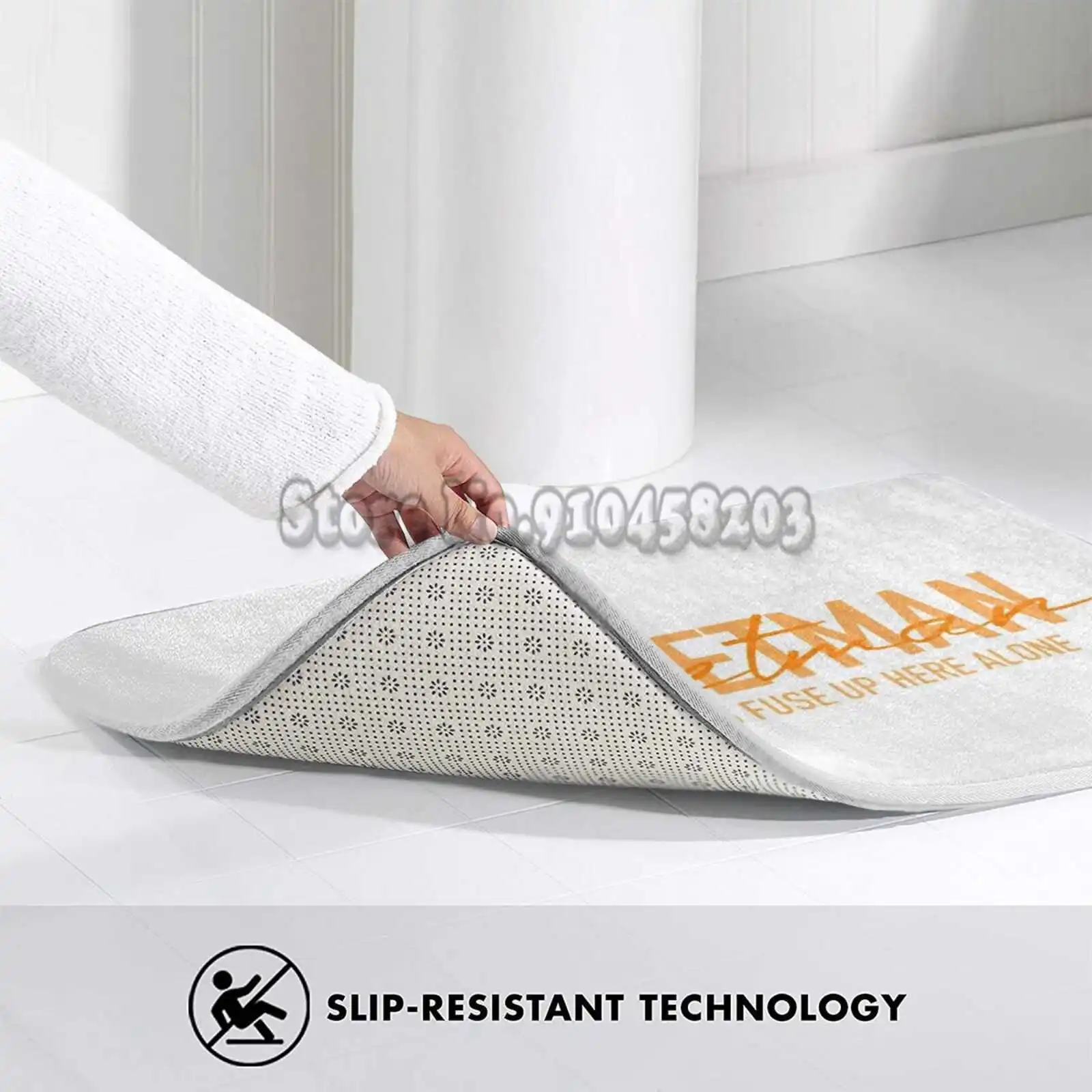 Rocket Man-- Orange Home Entrance Rug Floor Mats Carpets Rocketman Man Music Classic Pop And Roll | Дом и сад