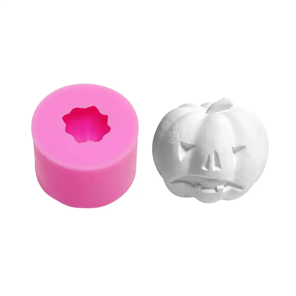 Хэллоуин Тыква Подарочная Свеча Плесень DIY ремесла Арома свеча гипсокартона для