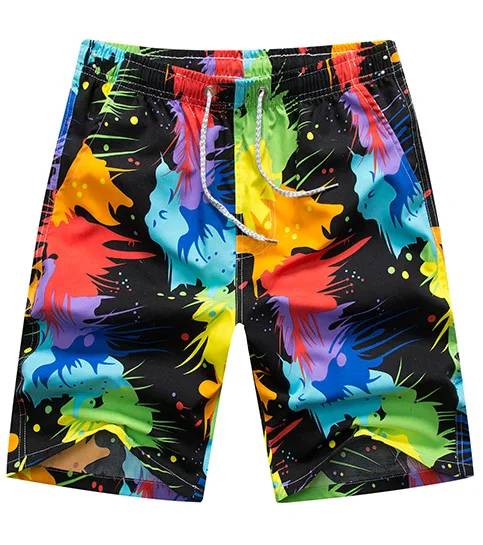 

Beach Pants Men's Women Summer Quick Dry Loose Fit Casual Shorts Homme Couple Male Shorts Plus Size 4XL
