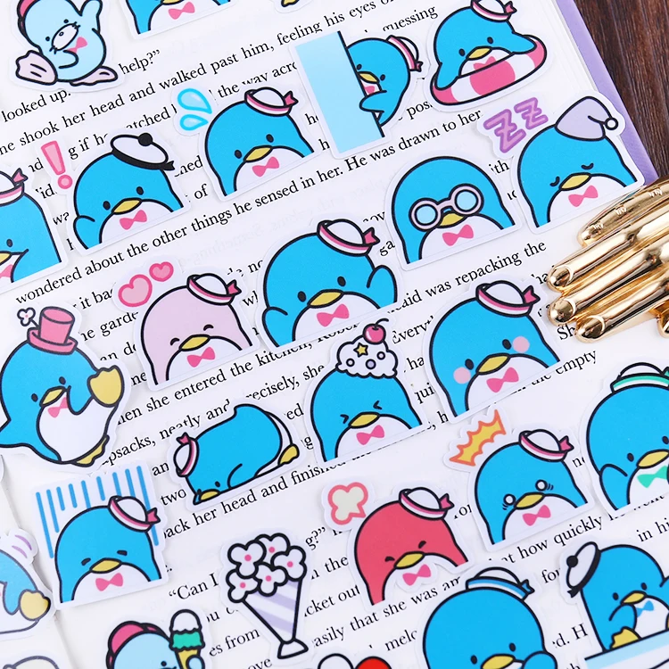 Наклейки для скрапбукинга наклейки с пингвинами 40 шт. Студенческая этикетка