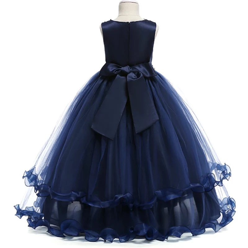 

Formal Bridesmaid Dress Kids Clothes For Girls Children Lace Princess Dress Girl Party And Wedding 10 12 Years Vestidos