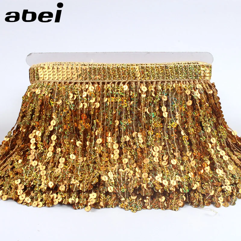 2 ярда лазерные блестки с бахромой 16 см | Дом и сад