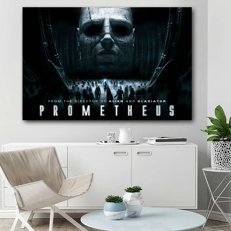 Фильм Прометей Чужой Классический Wall Art Плакаты Печать на холсте картины для
