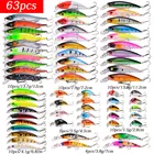 Набор рыболовных приманок мини форель плавающая качающаяся приманка-карандаш