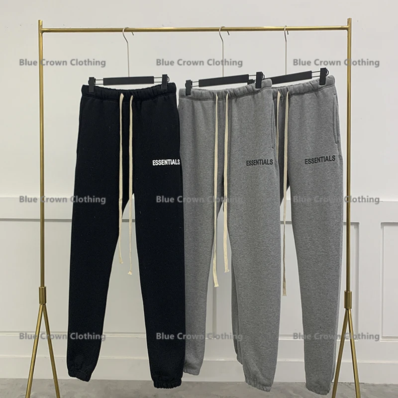 

Essentials Pants 100%1:1 Four Seasons Men and Women Letters Embroidery Oversized Sweatpants Cotton Hip hop Essential Sport Pants