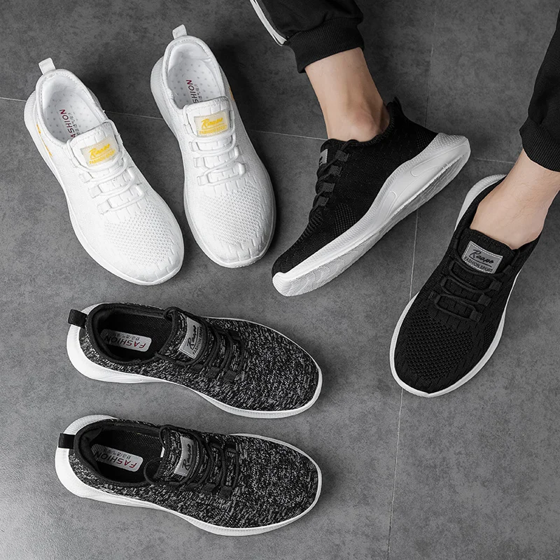 

Men's Sneakers Mesh Breathable Casual Shoes Fashion Outdoor Walking Shoes Men Shoes Zapatillas Hombre