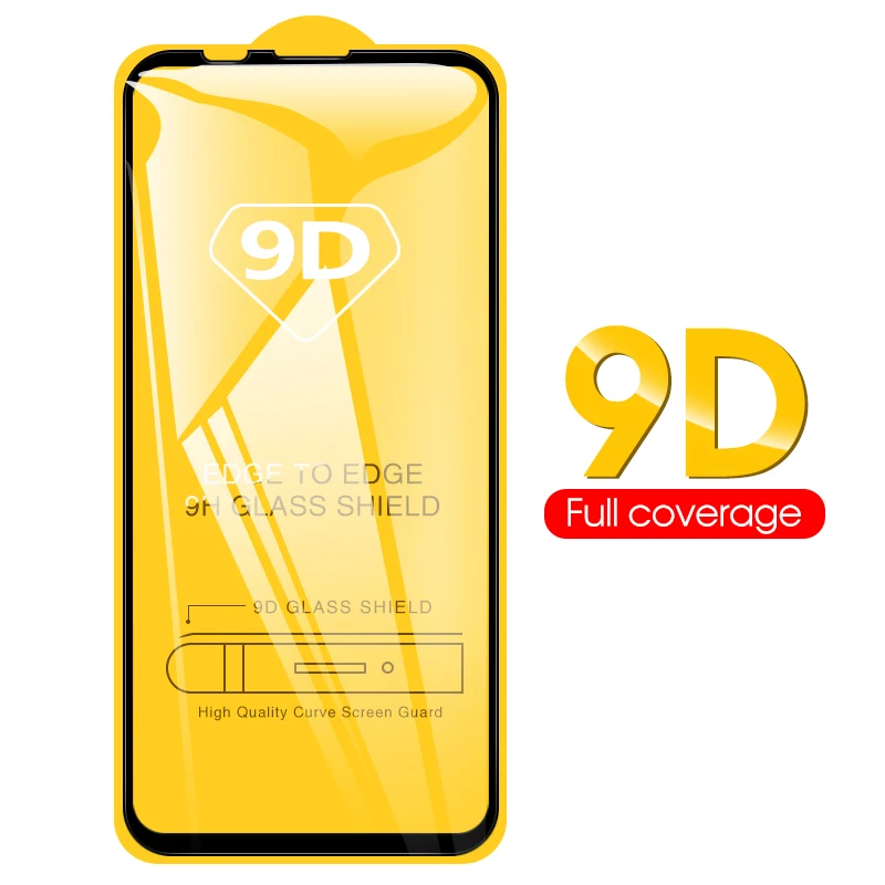 Защитное стекло закаленное 9D для Huawei Honor 20 Pro/8X/8S/10i/20i/V20 View/20/10/9 Lite | Мобильные