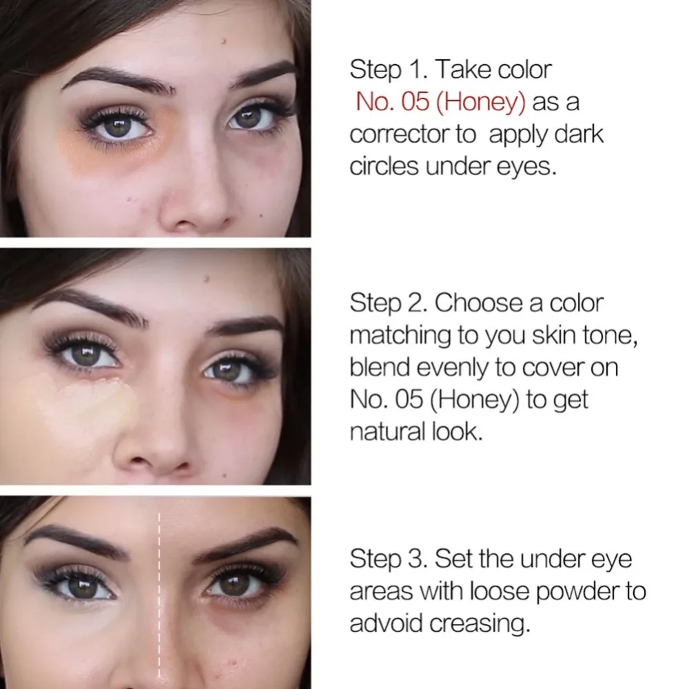Full Cover Concealer Moisturizing Brighten Skin Color Pimples Freckles Scars Liquid Cream | Красота и здоровье
