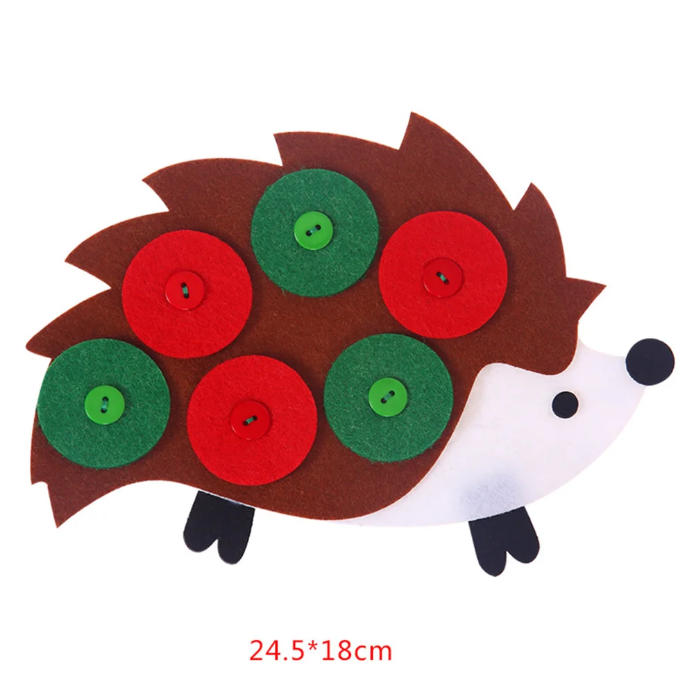 Нетканые кнопки Детские развивающие игрушки на молнии Обучающие для детского