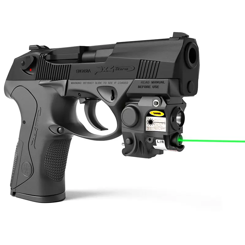 Телец G2C 9 мм Глок Мини red dot зеленого мира лазера para пистолетного Управление по