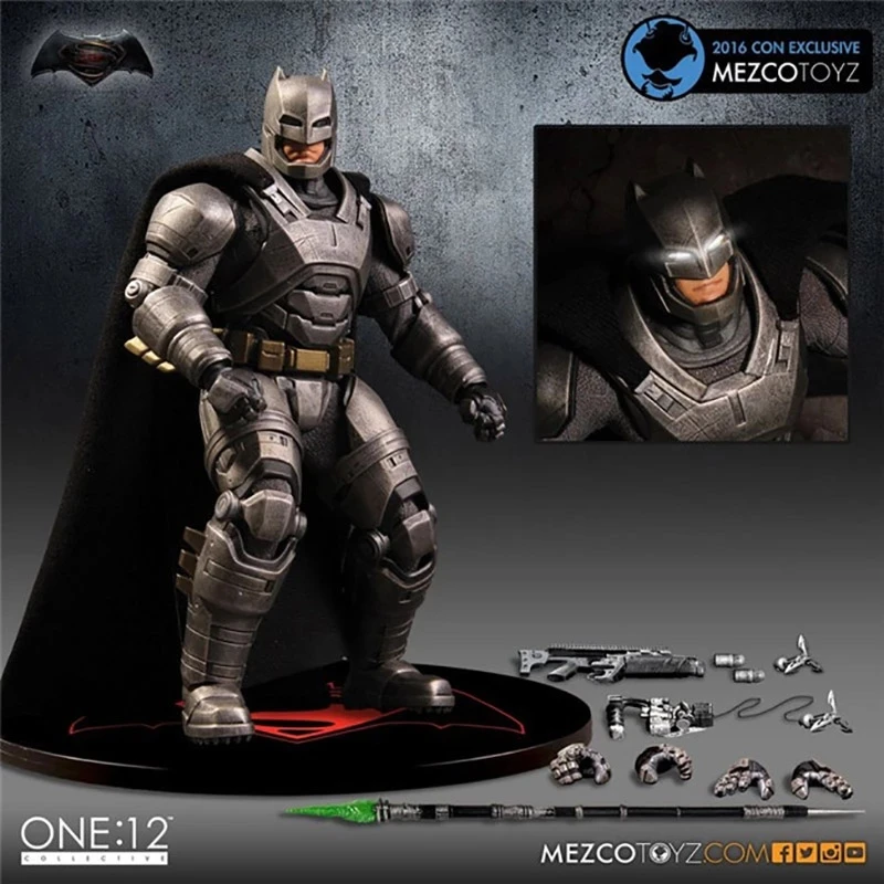 MEZCO Броня Брюс Уэйн один: 12 Collective высокое качество BJD ПВХ фигурка игрушки куклы