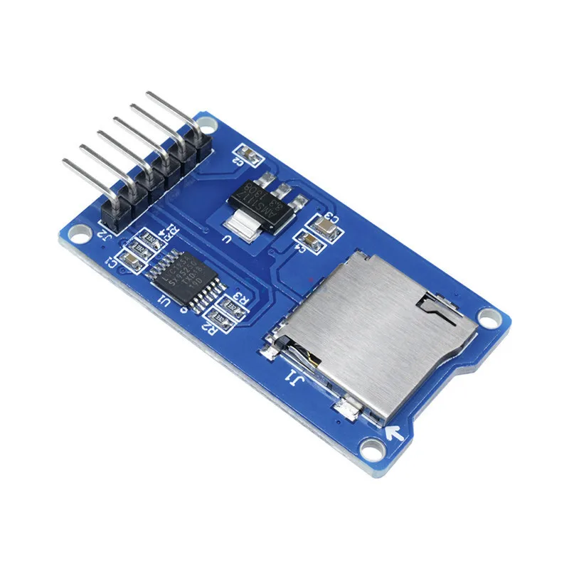 1pcs/lot Micro SD card mini TF reader module SPI interfaces with level converter chip for arduino | Инструменты