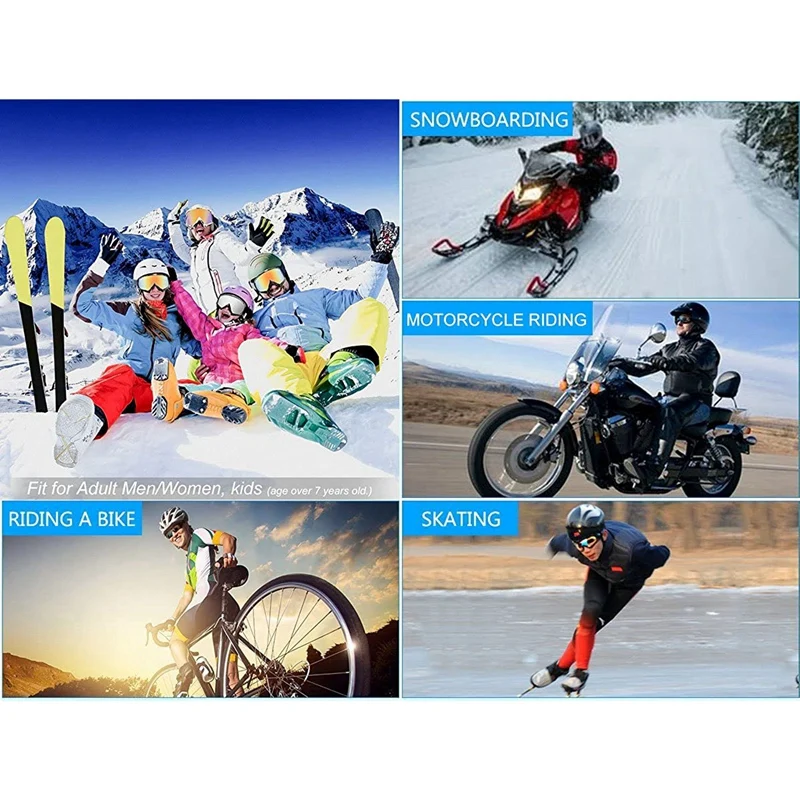 

Dirt Bike Goggles,Anti-Fog Motorcycle Adjustable UV Protective Ski Goggles with OTG, for Men, Women & Youth