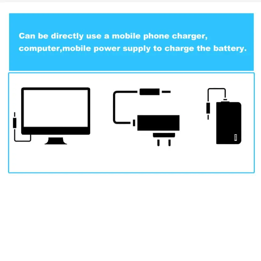 

Powerful Etinesan 9V 4500mWh Lithium Li-po Li-ion USB Rechargeable Micro USB Batteries