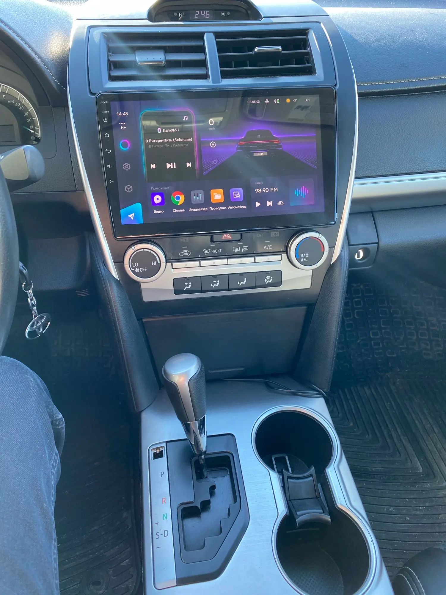 10 1 дюймовый Восьмиядерный Android автомобильный dvd мультимедийный плеер для toyota camry