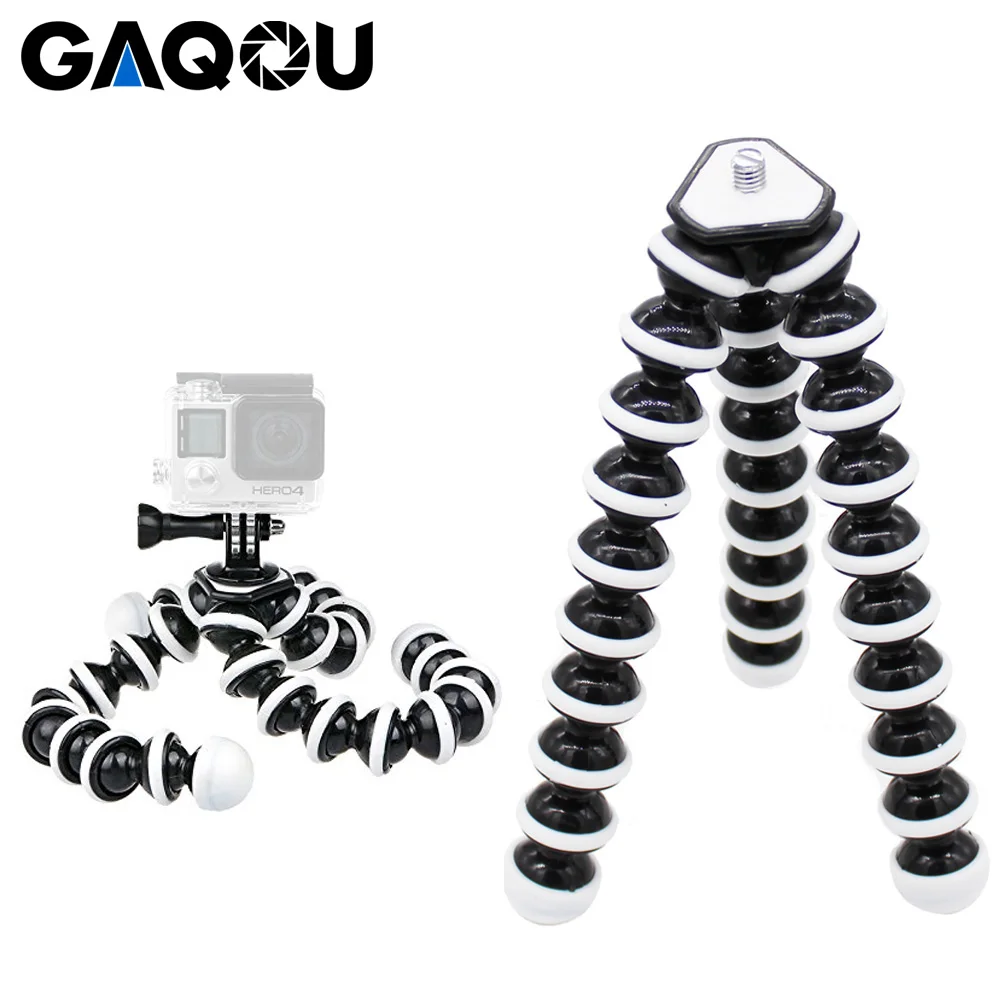 Большой Гибкий штатив GAQOU мини Gorillapod монопод осьминог для цифровой камеры Gopro Canon