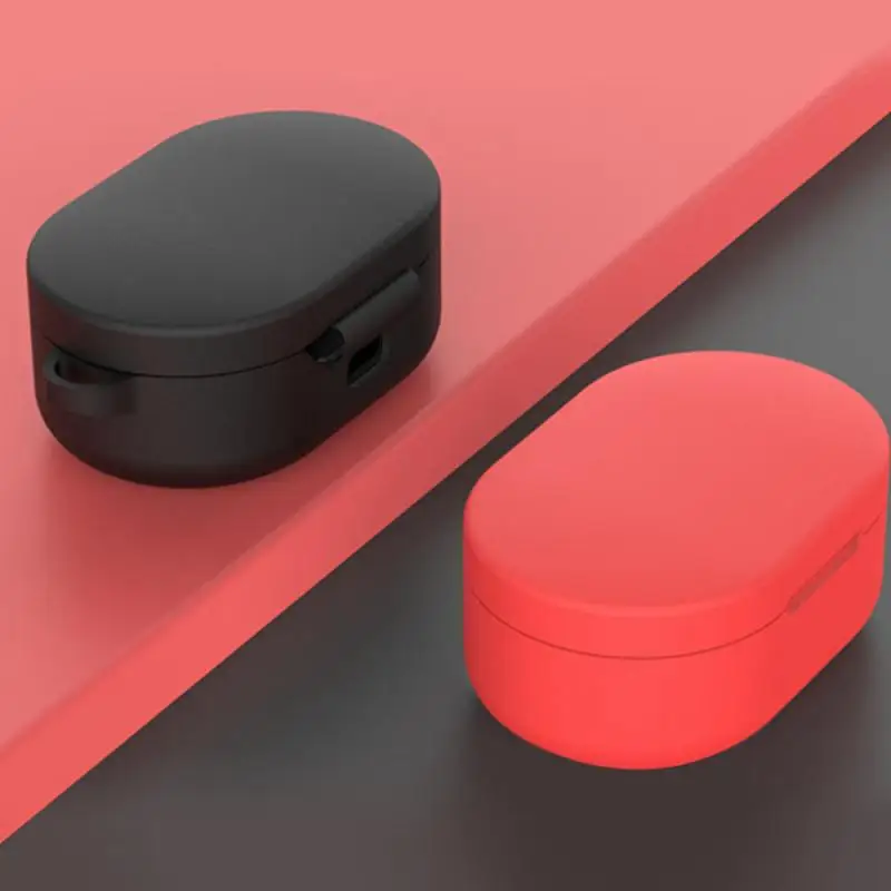 Чехол для Xiaomi Redmi Airdots/Глобальная версия Airdots &quotMi True Wireless Earbuds базовый силиконовый