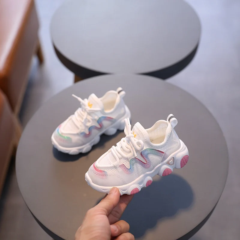 

Autumn Girls Boy Shoes Toddler Sneakers Baby Shoe Children Kids Breathable Boys Sports Shoes Casual Unisex Shoes For Age 3M-6Y