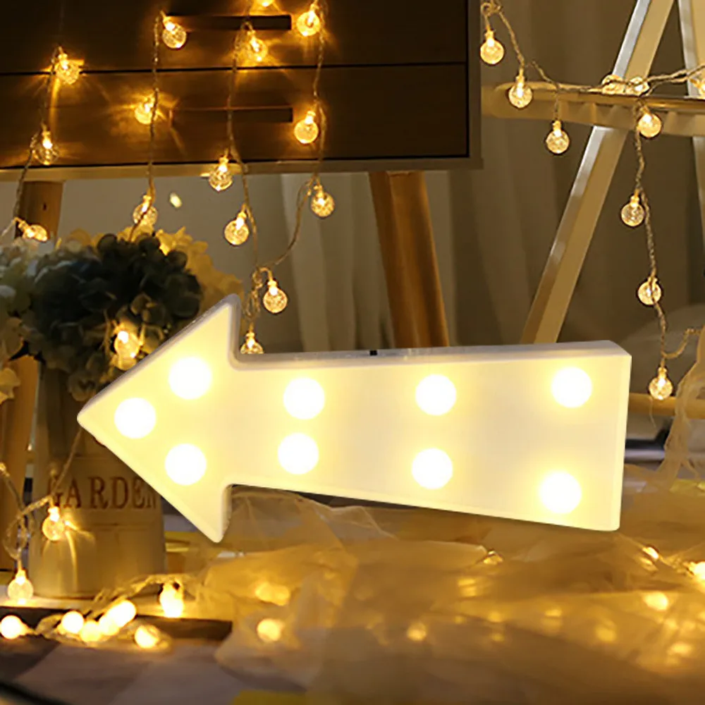 # Английская светодиодный ная подсветка буквы 26 домашний декор для комнаты