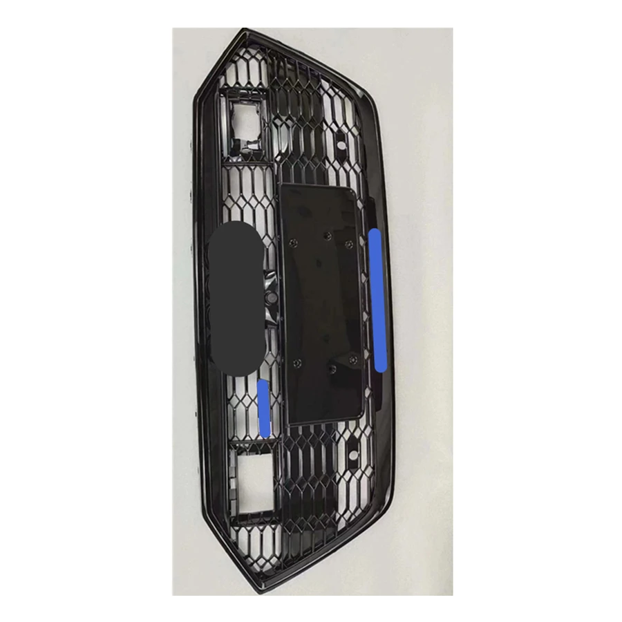 

RS7 ACC Style Front Sport hexagonal mesh honeycomb cover grille gloss black for Audi A7/S7 2019 2020 2021 auto parts