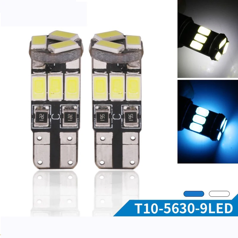 5x Canbus светодиодный T10 W5W 194 5630 9 SMD купольный парковка светильник автомобильные