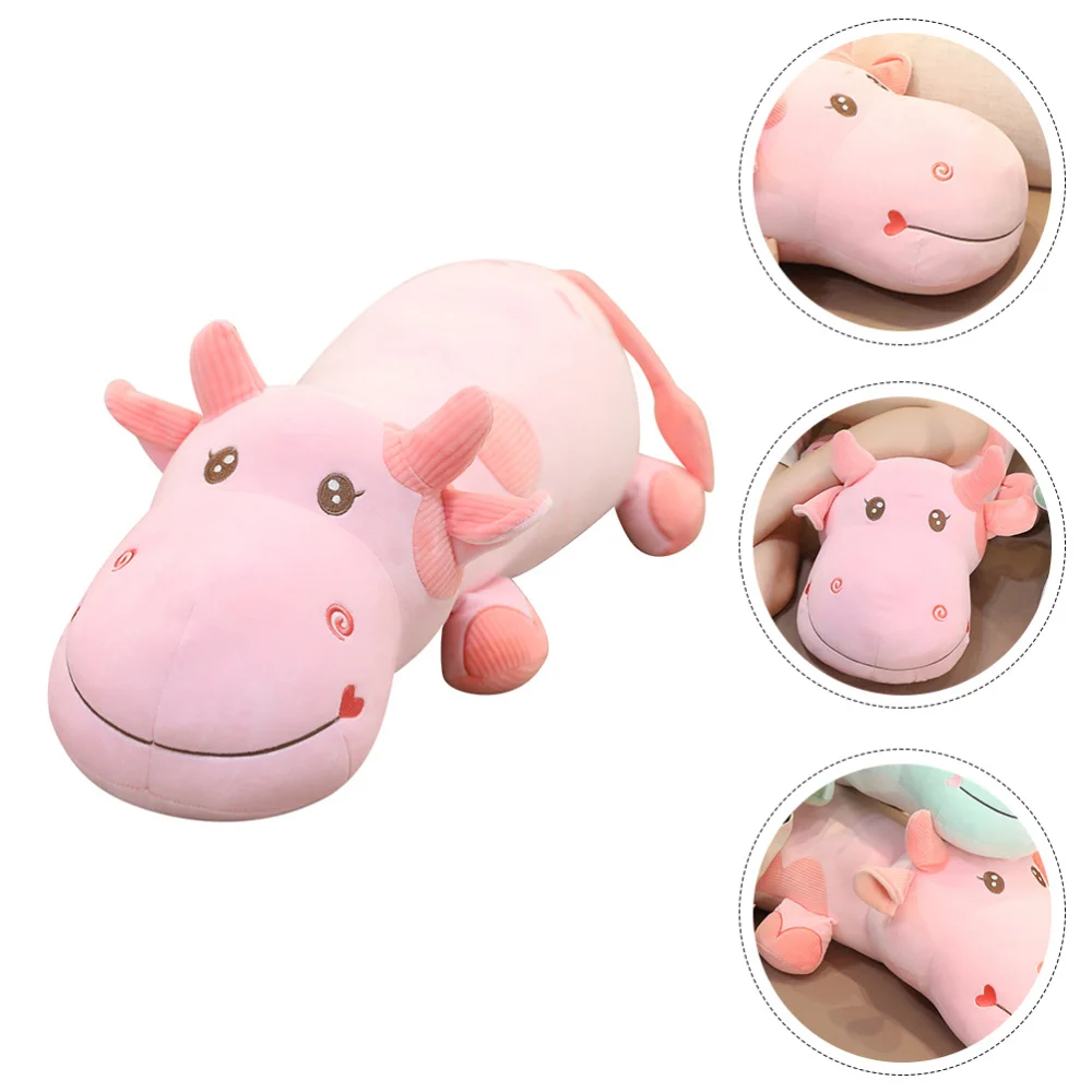 

1pc Cartoon Calf Doll Kids Doll Comfortable Mascot Pillow for Girl