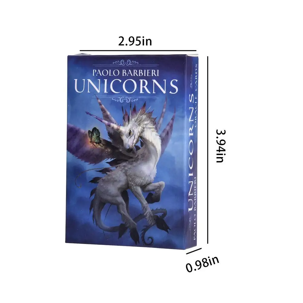 

34PCS Tarot Oracle Cards For Animal Horse English Board Games Rider Waite Party Divination Prophet Card Poker Board Gi