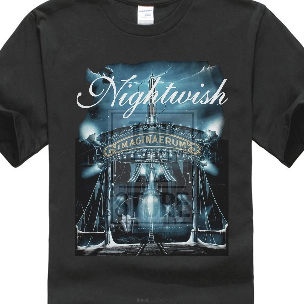 Nightwish Imaginaerum 2011 Symphonic Metal Epica Xandria Tarja Новая Черная футболка | Мужская одежда
