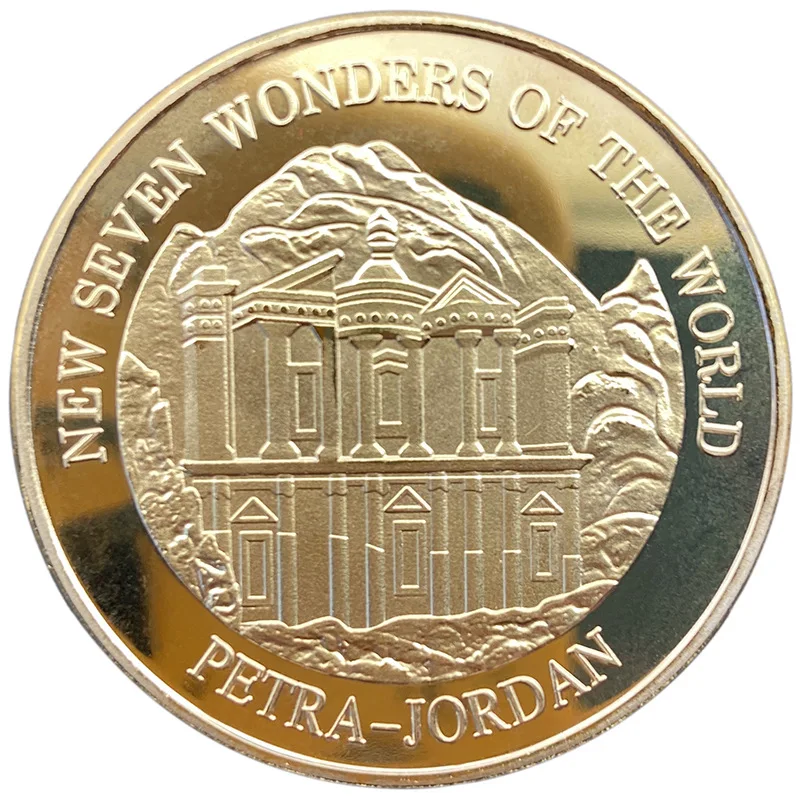 1 шт. национальная коллекция золотая монета китайская Великая стена/колозейская