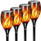 Ффонарь на солнечной батарее, 124 шт., мерцающий водонепроницаемый садовый декор, ландшафтный светильник для газона, освесветильник для дорожек, ффонарь для улицы