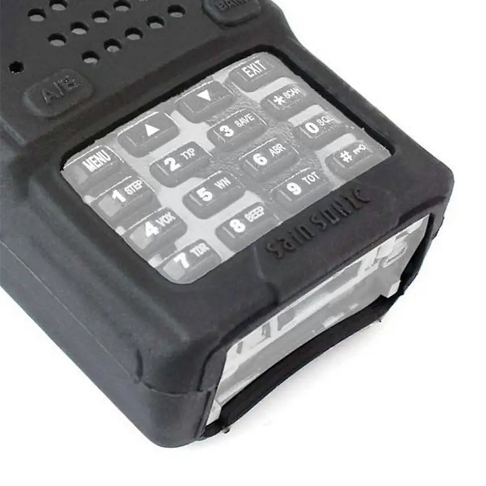 

Rubber Soft Handheld Case Holster For Radio BAOFENG BF UV-5RE UV-985 UV-5RC TH-F8 UV-5REPlus UV-5RB UV5R Walkie UV-5RD UV-5 L9S4