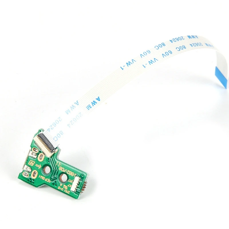 

Charger Socket Board Module for PS4 Wireless Controller with 12 Pin Flex Cable Tool Replacement Micro USB Charging Port H052