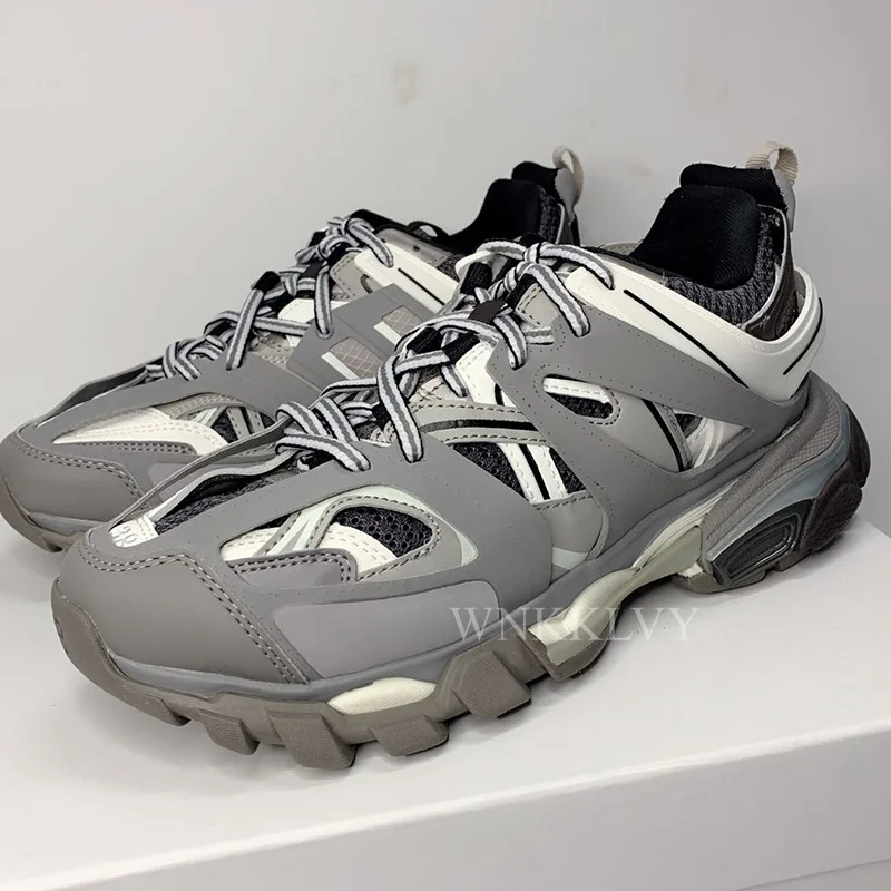 

High Quality Old Daddy Platform sneakers women causal Shoes Lace Up White Running Shoes Patchwork Flat Shoes 2021 unisex
