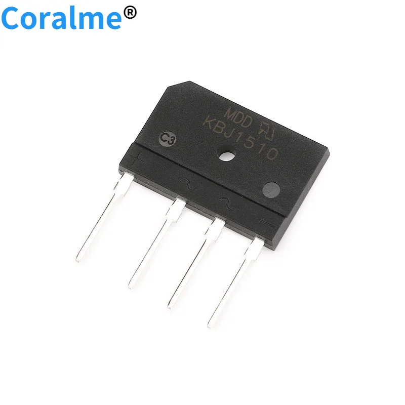 

5 pcs Diode Bridge Rectifier KBJ1510 15A 1000V