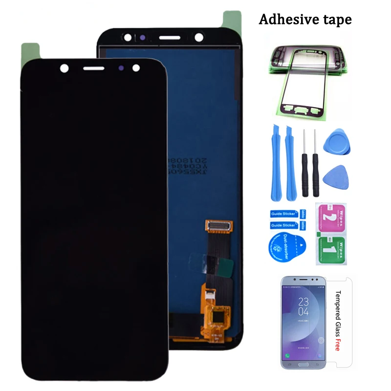 ЖК-дисплей с сенсорным экраном для Samsung Galaxy A6 A600 5.6&quot | Мобильные телефоны и
