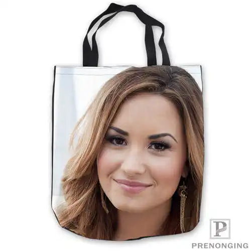 Изготовленные на заказ брезентовые Деми Ловато ToteBags ручные сумки сумка для