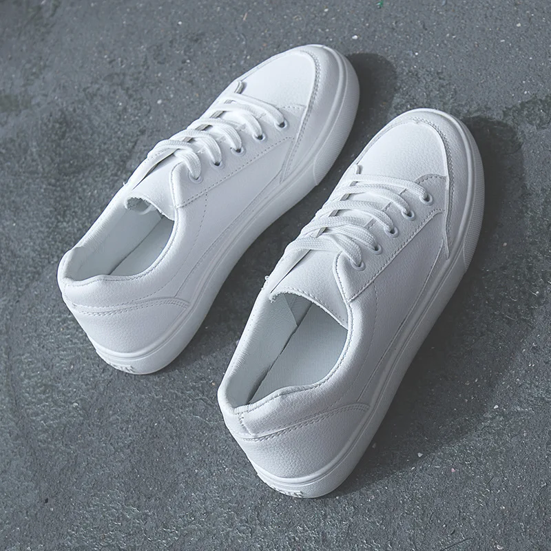 

2019 New White Shoes Female Platform Sneakers Women Casual Woman Fashion Women Casual Shoes basket femme sneakers women L15-03