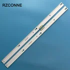 Светодиодная лента, для Samsung 49 ''ТВ UE49MU6400 UE49MU6500 UE49KU6670 UE49KU6400, для ТВ, с возможностью подключения к экрану, с возможностью подключения к экрану, в течение 14.