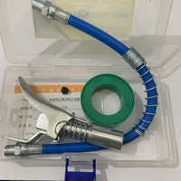hose kit high pressure 10000psi grease gun coupler coupling end fitting 18%e2%80%9d npt adapter connector locking tool fitting