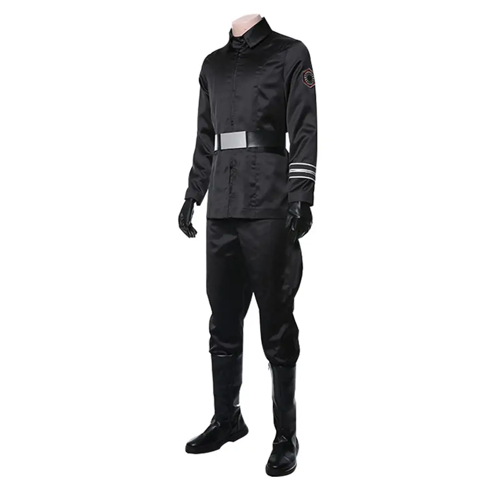 Star 9:Armitage Hux Cosplay Costume Adult Men Top Pants Cloak Belt Jedi Halloween Carnival Costumes |