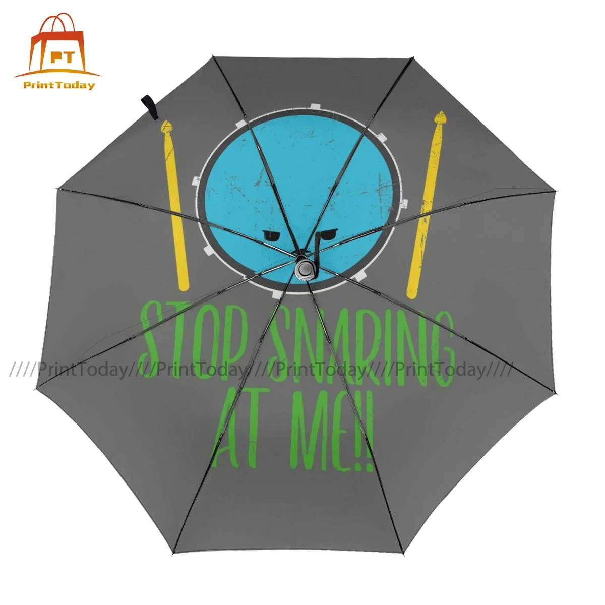 

Drummer Umbrella UV Protection Automatic Umbrella Elegant Art Portable Tours Umbrella