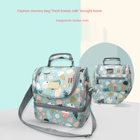 wearable breast pump bag for working moms insulated lunch box with adjustable shoulder strap leakproof lunch cooler picnic tote